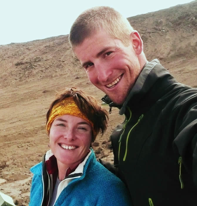 Les nouveaux gardiens de la cabane Mélanie Chollet et Olivier Genet