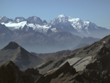 Vue de la région de la cabane Rambert
