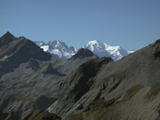 Vue de la région de la cabane Rambert